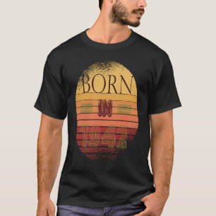 Camiseta Retro Sunset Collection Fecha De Nacimiento 1942 B