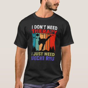 Camiseta Retro Sunset No Necesito Terapia Solo Necesito Uec