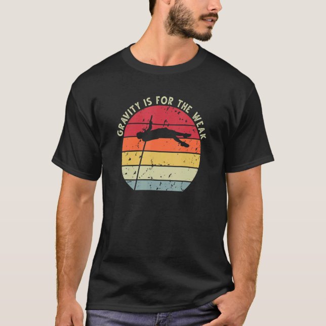 Camiseta Retro Sunset Pole Vault 9 (Anverso)