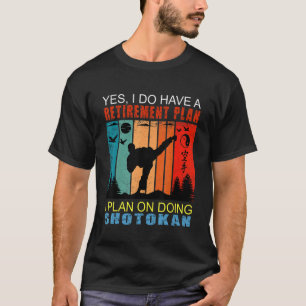 Camiseta Retro Sunset Slogan Retirement I Planeo Hacer Sh