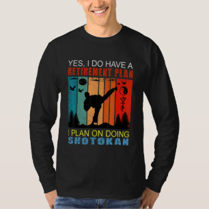 Camiseta Retro Sunset Slogan Retirement I Planeo Hacer Sh