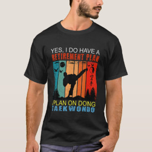 Camiseta Retro Sunset Slogan Retirement I Planeo Hacer Ta