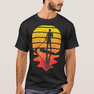 Camiseta Retro Sunset SUP Stand Up