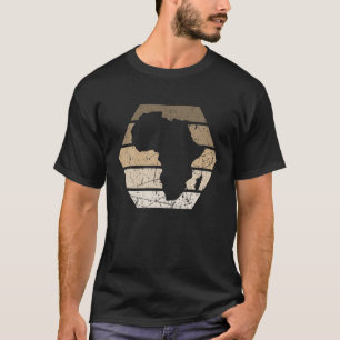 Camiseta Retro Sunset Vintage Black History Mono