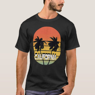 Camiseta Retro Sunset Vintage California de los 70