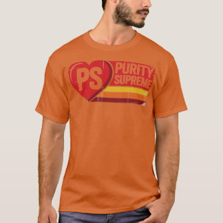 Camiseta Retro supremo de pureza de los años 1980