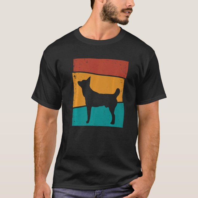 Camiseta Retro Tahltan Bear Dog (Anverso)