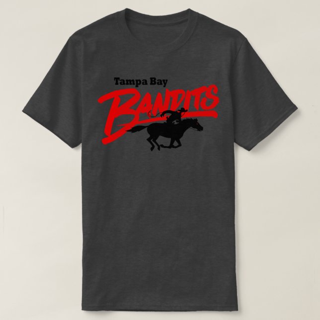 Camiseta Retro Tampa Bay Bandits o (Diseño del anverso)