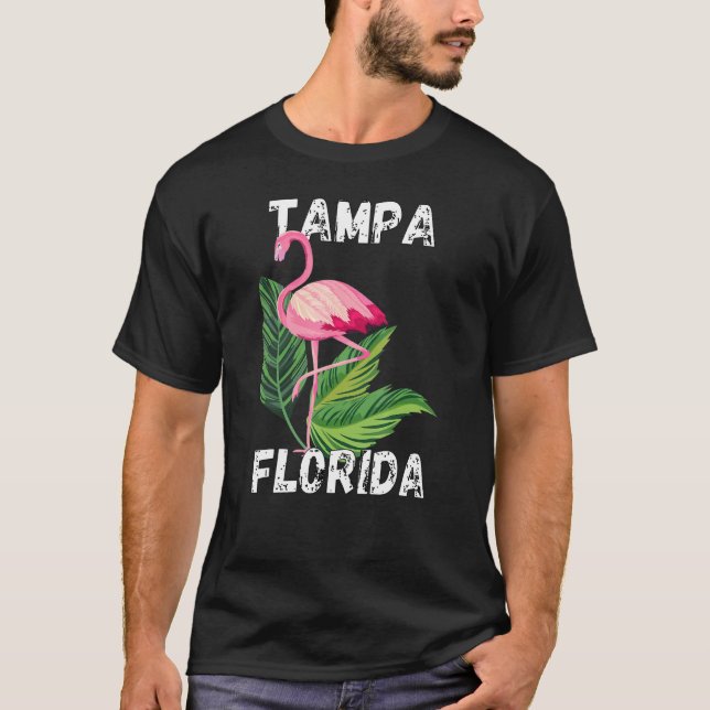 Camiseta Retro Tampa Florida Apparel (Anverso)
