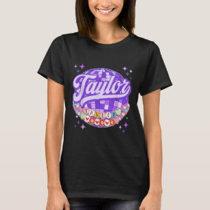 Camiseta Retro Taylor Nombre Personalizado Amistad Br