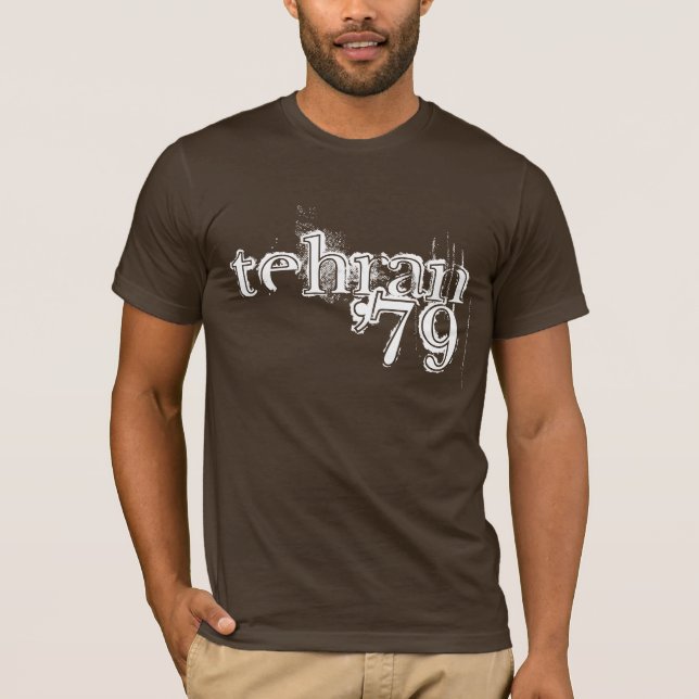 Camiseta Retro "Teherán '79" (Anverso)