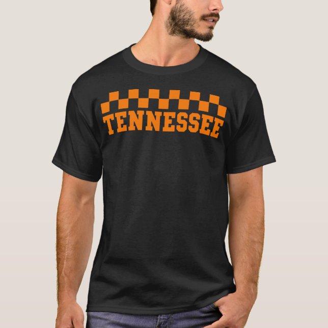 Camiseta Retro Tennessee Throwback Vintage Classic (Anverso)