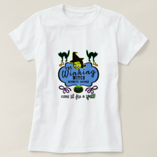 Camiseta Retro The Winking Witch Lounge T-Shirt
