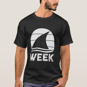 Camiseta Retro Tiburón Fin Lover Sea Ocean Animal S 2024