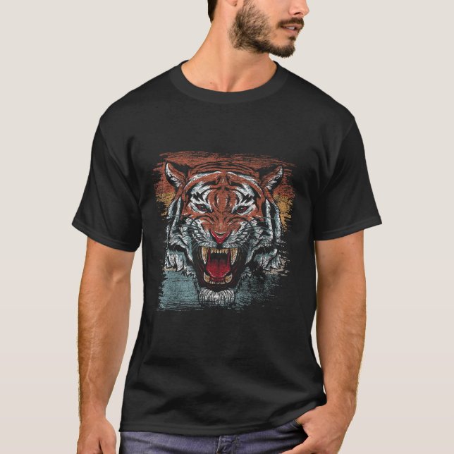Camiseta Retro Tiger T (Anverso)