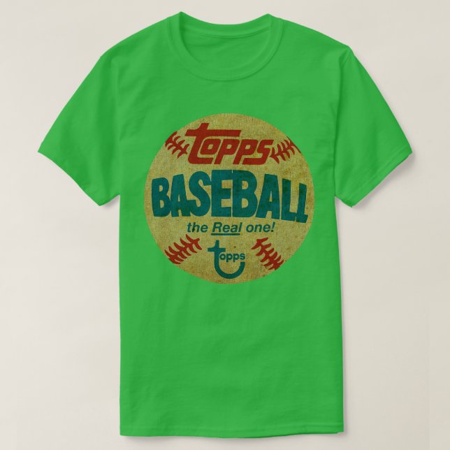 Camiseta Retro Topa béisbol el verdadero tope de Crewneck S (Diseño del anverso)