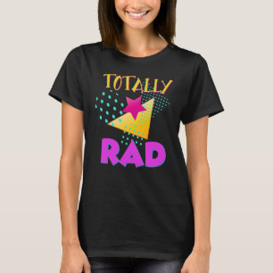 Camiseta Retro Totalmente Rad Fun Disco Hombres Psicodélico