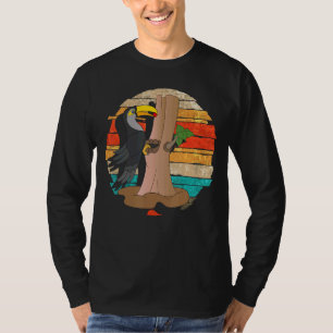 Camiseta Retro Toucan Exotic Bird Animal Tropical Toucan