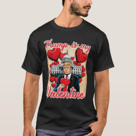 Camiseta Retro Trump es mi día de San Valentín de San Valen