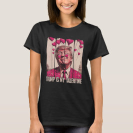 Camiseta Retro Trump es mi día de San Valentín de San Valen