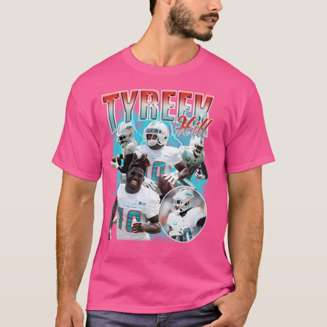 Camiseta Retro Tyreek Hill Miami (Anverso)