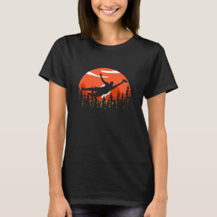 Camiseta Retro Ultimate Frisbee Player Hombres Mujeres Vint