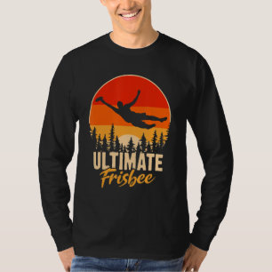Camiseta Retro Ultimate Frisbee Player Hombres Mujeres Vint