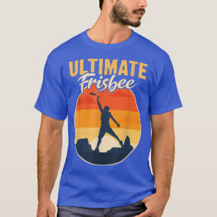 Camiseta Retro Ultimate Frisbee Player Hombres Mujeres Vint