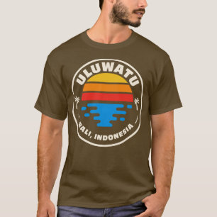 Camiseta Retro Uluwatu Bali Indonesia Vintage Beach Surf Em