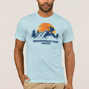 Camiseta Retro Uncompahgre Peak Hike