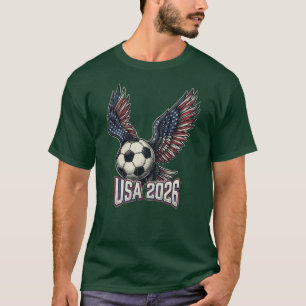 Camiseta Retro USA Soccer 2026 Eagle Wings