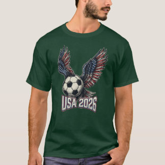 Camiseta Retro USA Soccer 2026 Eagle Wings