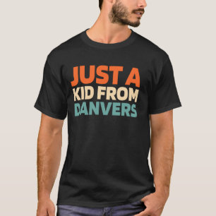 Camiseta Retro Uu City Vintage A Solo Un Niño De Massachuse