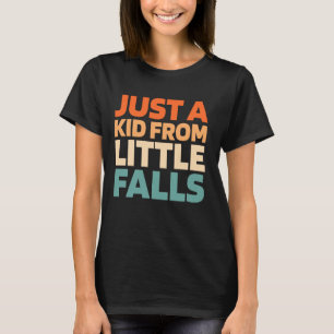 Camiseta Retro Uu. Uu. Solo Un Niño De Minnesota Little