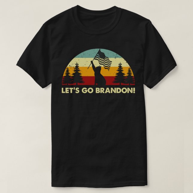 Camiseta Retro vamos a Brandon (Diseño del anverso)