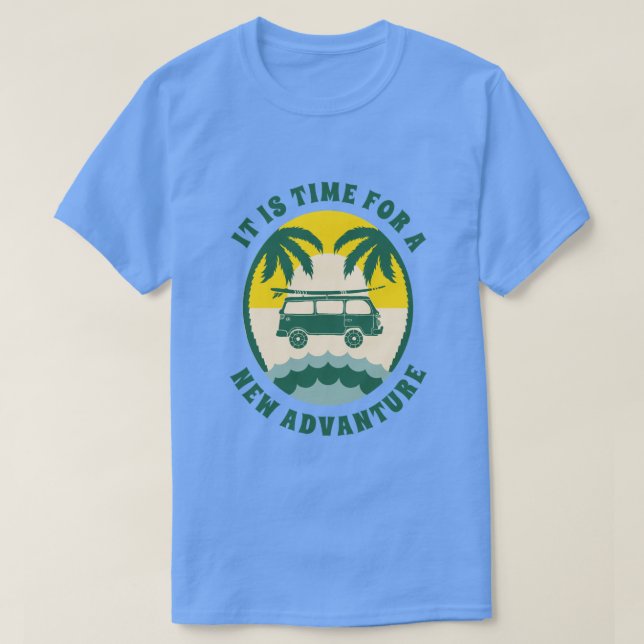 Camiseta Retro Van Life  (Diseño del anverso)