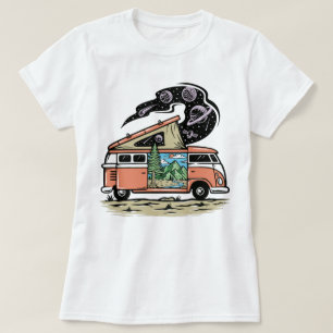 Camiseta Retro Van T-Shirt