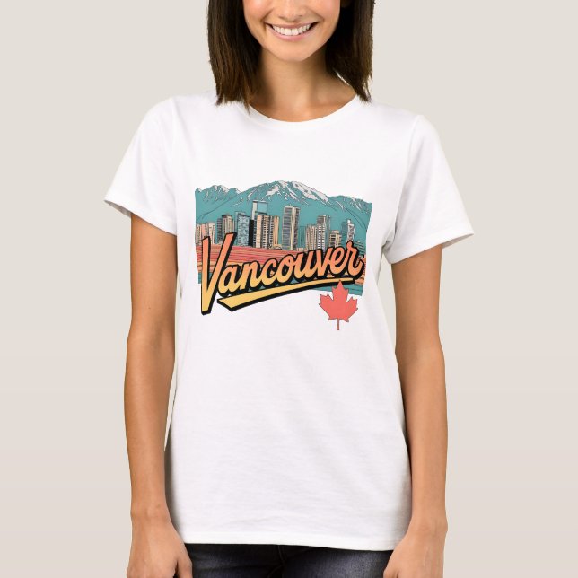 Camiseta Retro Vancouver (Anverso)