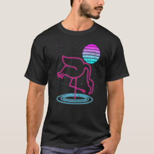 Camiseta Retro Vaporwave 90s Exótico Bird Lover Synthwave F