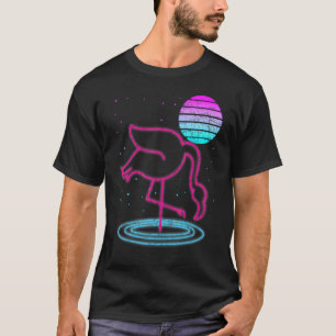 Camiseta Retro Vaporwave 90s Exótico Bird Lover Synthwave F