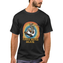 Retro Venice Beach Skate Esqueleto