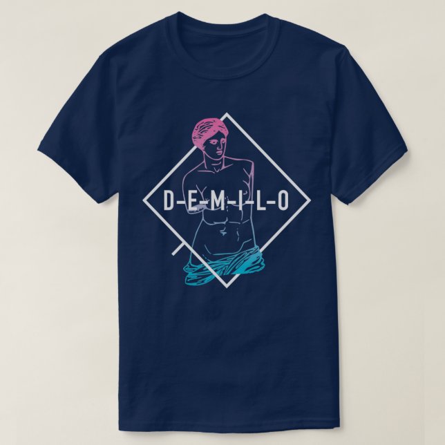 Camiseta Retro Venus de Milo (Diseño del anverso)