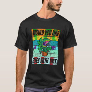Camiseta Retro Venus Fly Trap Shirt Carnivorous Plant Shirt