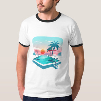 camiseta retro verano