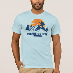 Camiseta Retro Vermilion Peak Hike