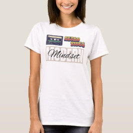 Camiseta Retro Vibes Moderno Mindset Estética Inspiradora