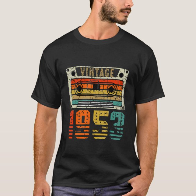 Camiseta Retro Vintage 1953 69º cumpleaños (Anverso)