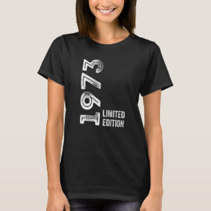 Camiseta Retro Vintage 1973 50º cumpleaños mujer 50 años