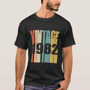 Camiseta Retro Vintage 1982 Hoodie 41 años Bday 41St Bir