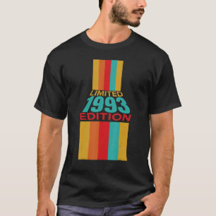 Camiseta Retro Vintage 1993 Cumpleaños